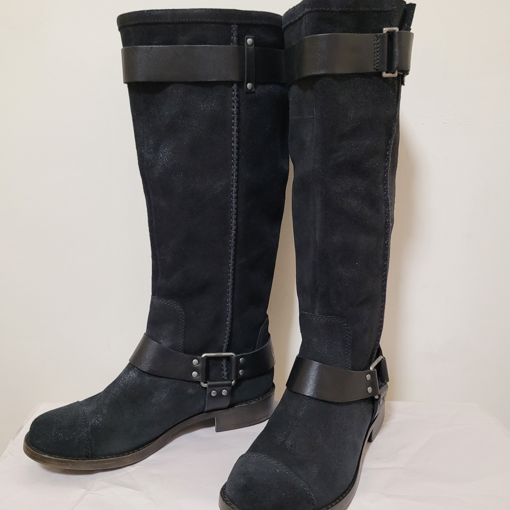 UGG Leather Suede Tall Boots